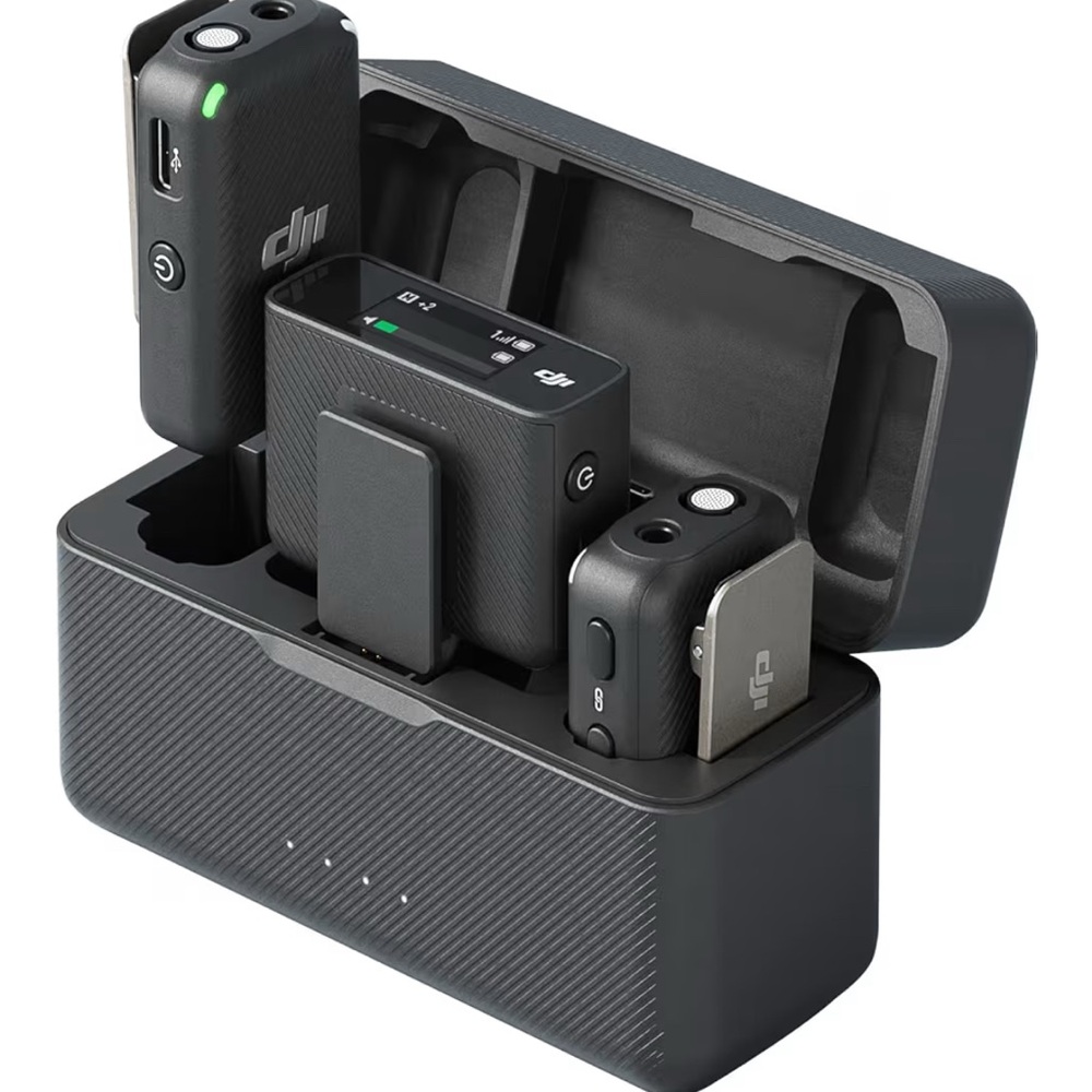 DJI MIC (2 TX + 1 RX + Charging Case)